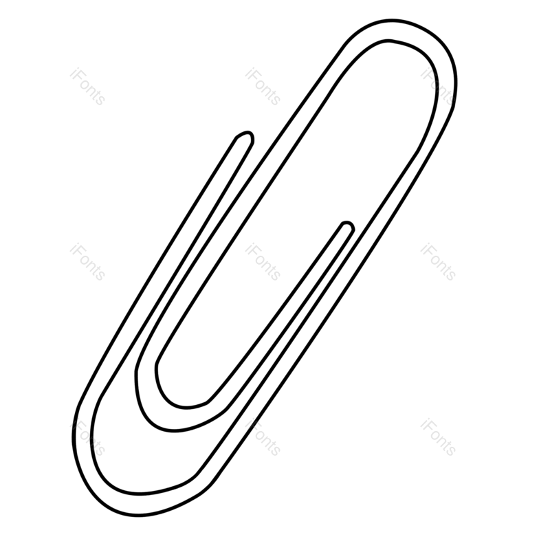 卡通图片,黑白线条元素,简笔画PNG,办公免抠素材